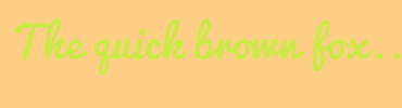 Image with Font Color CCE949 and Background Color FFCE85
